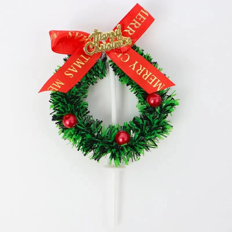 Hot Christmas Decoration Cake Toppers for Cake Desserts Decoration